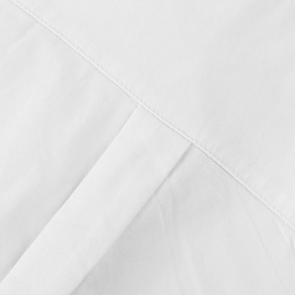 Spring&Gege Camisa de manga larga con botones para niños, tejida, sólida, dos bolsillos