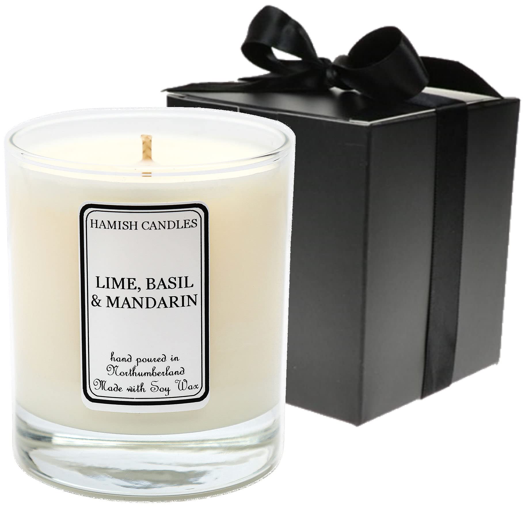 Lime Basil & Mandarin – 20cl Soy Wax Candle – Can Be Personalised