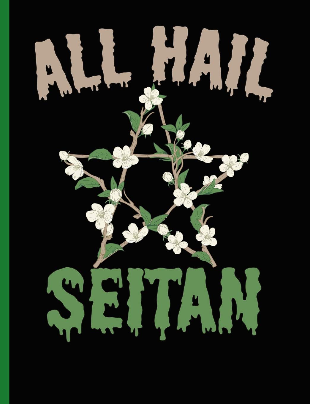 V. DesignsAll Hail Seitan: Vegan College Rule Composition Book