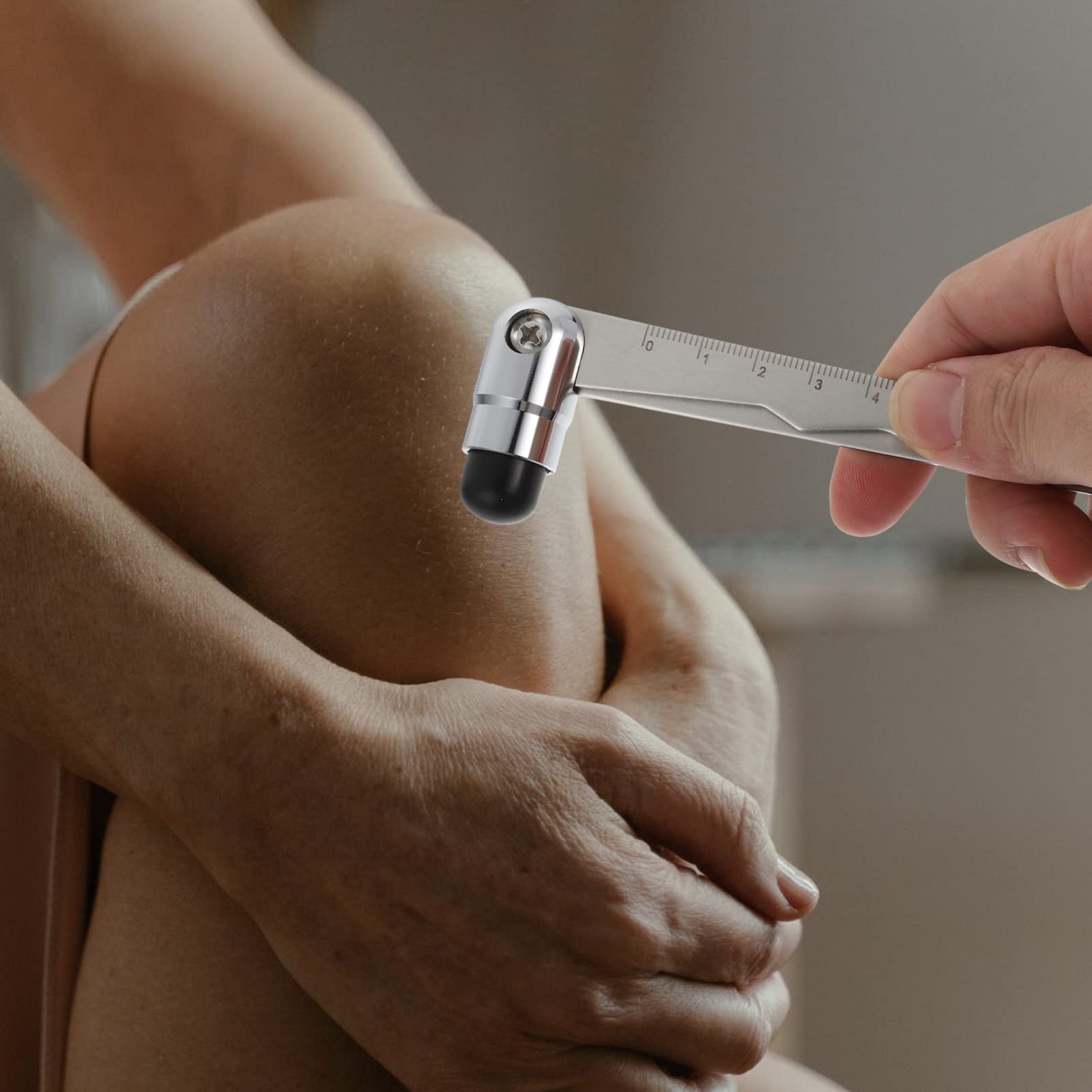 GLEAVI 3stücke Edelstahl Neurologischer Reflexhammer Mit Rundem Plexor Zur Diagnose Von Muskelreflexen Und Nervenreaktionen Farbe Zufällig Für Kliniken Und Praxen