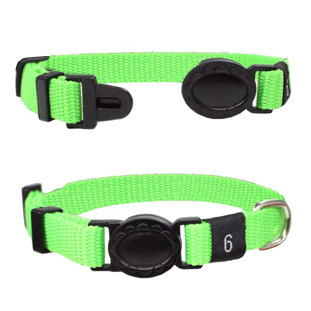 Seguridad Collar elástico para Gatos y Perros Collar para Gatos Collar para Gatos Collar Ajustable Collar para Perros Suministros para Mascotas