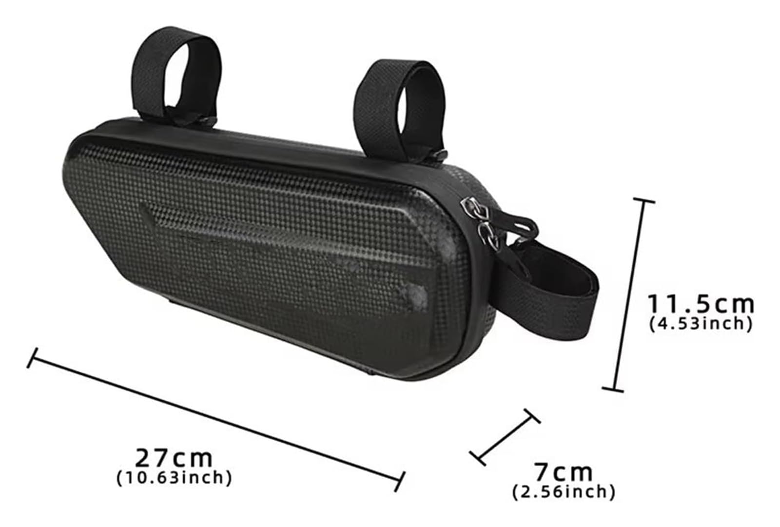 Moto Paraurti Borsa per Suzuki per GSX-R125 per GSX-S125 per L8-M2 per GSXR 125 2018-2021 Borsa Laterale Rigida Impermeabile Triangolare per Moto(Left Side)