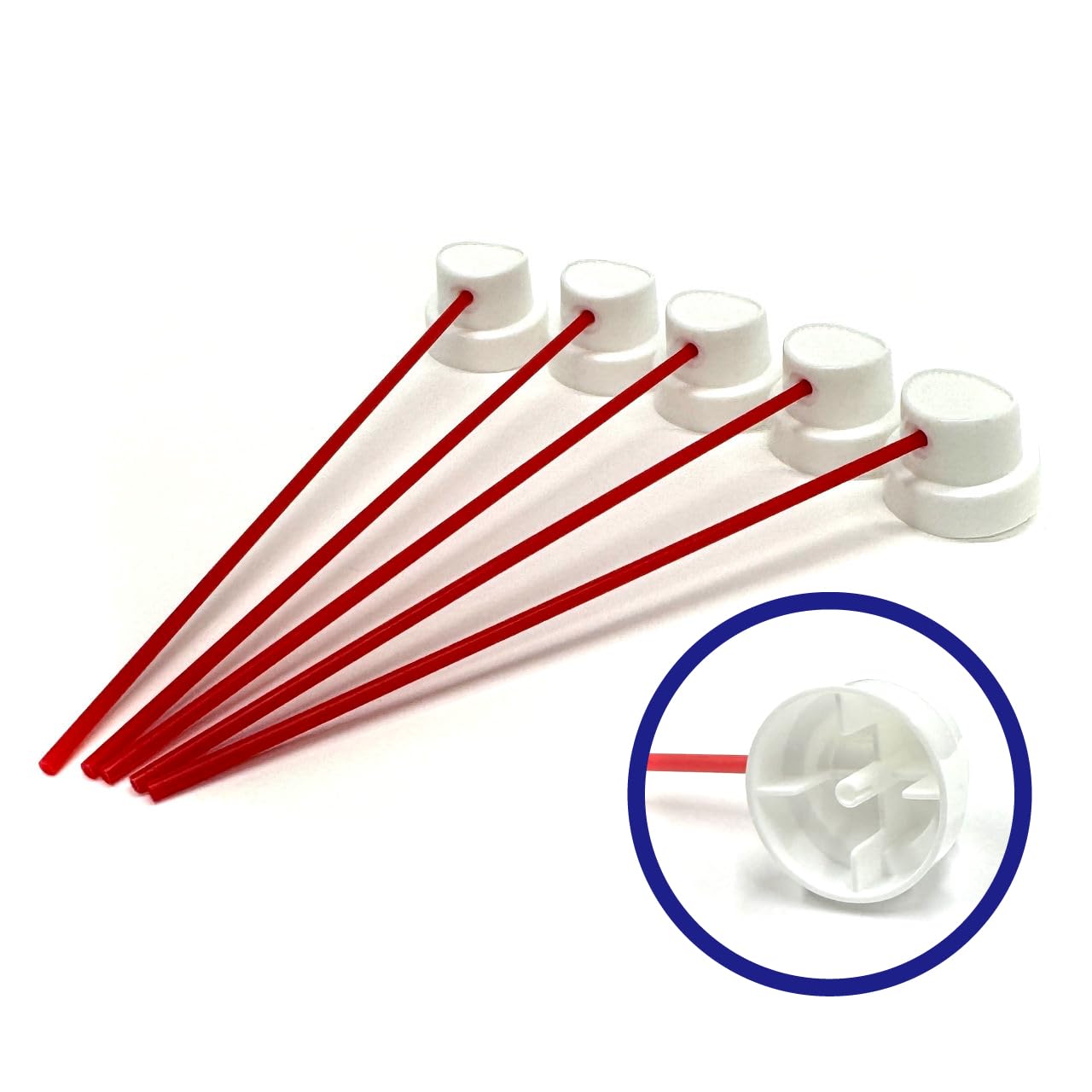 Amazon.co.jp: 5個セット 海外スプレー缶ノズル ロングノズル ボタン