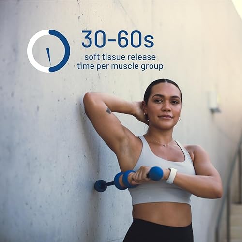 Miniatura 7 de MOBO - Rodillo muscular 7 en 1  Rodillo de masaje de cuerpo completo para liberación miofascial, terapia de punto de activación, recuperación