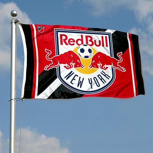 Miniatura 3 de Bandera con ojales de fútbol de Nueva York