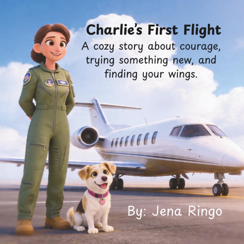 Charlie’s First Flight: A cozy story about courage, trying something new, and finding your wings.