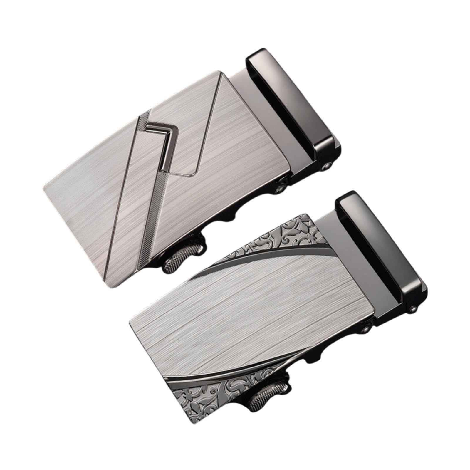 Merishopp 2 Pieces Mens Belt Buckles for Apparel Accessories Formal Wear Business Suit | Clothing Shoes & Accessories | Mens Accessories | Belt Buckles-image-12