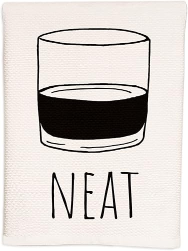 Moonlight Makers Waffle Hand Towel, Classic Weave Design, Ultra Absorbent Dish Cloth, BathroomKitchen Hand Towel, Soft Cotton, Home Decor (Neat