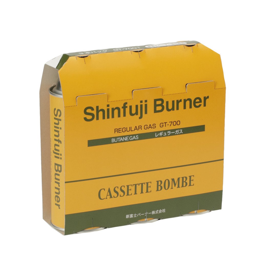 Amazon | 新富士バーナー Shinfuji Burnerカセットボンベ3本