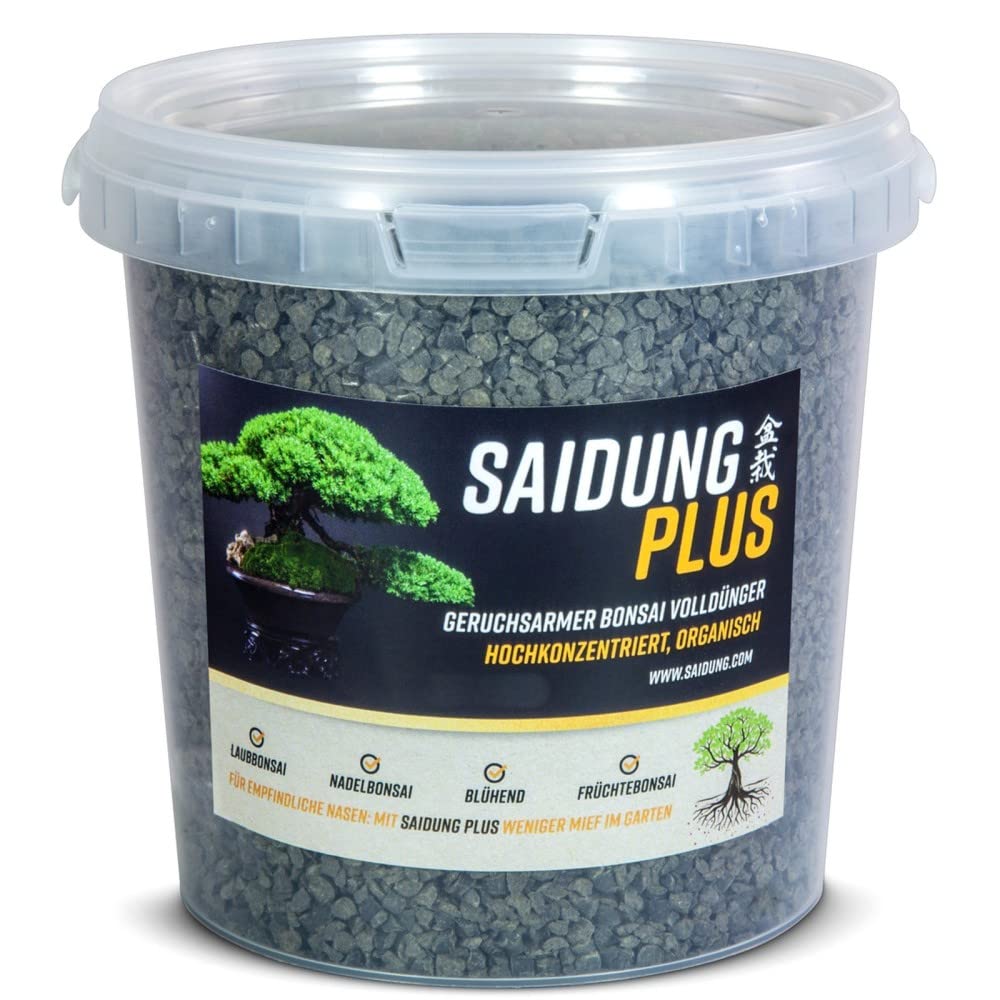 Saidung Plus 900 gr. - Organischer fester Bonsai-Dnger 63201 : Amazon.de:  Garten