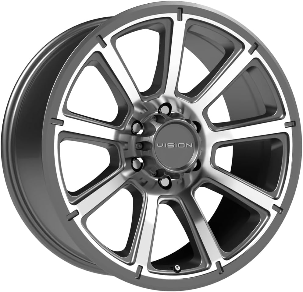 VISION 1-20x9 353-2983GMMF18 6x5.5 18 Gray Rim!