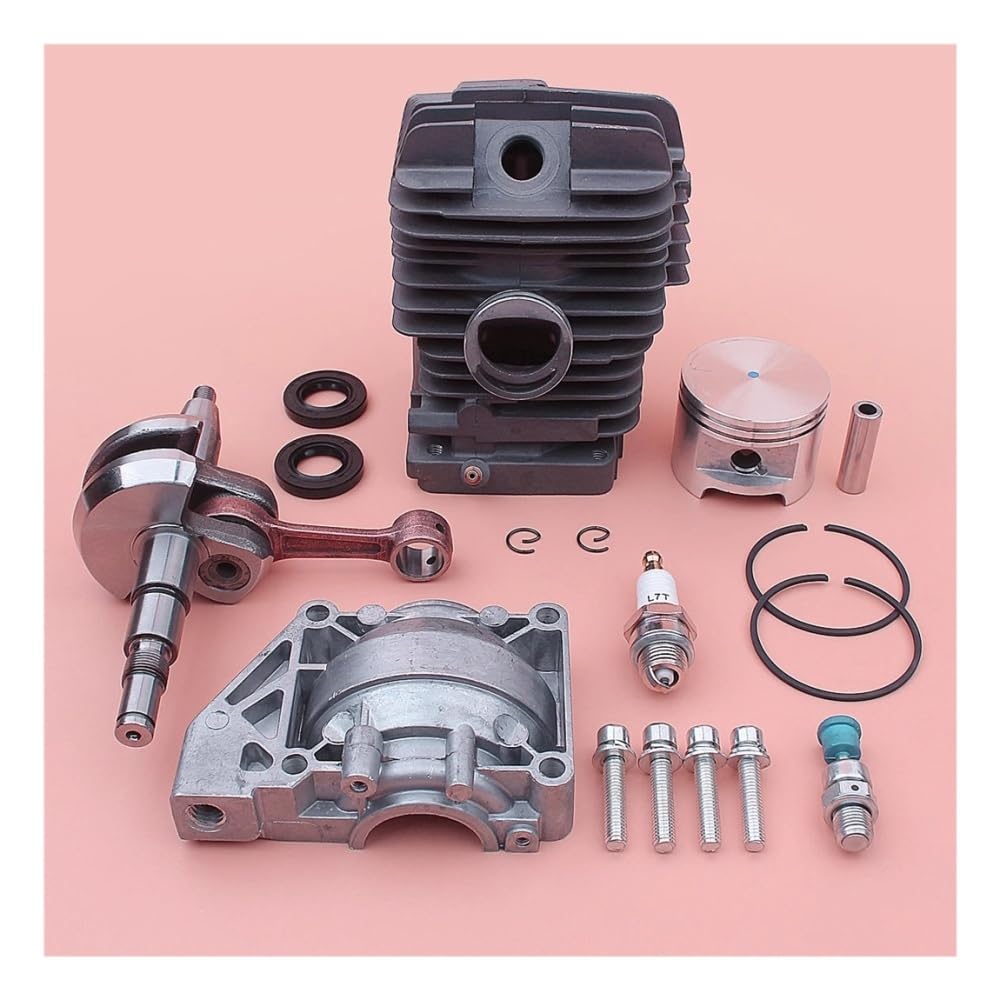 Kit cylindre-piston-vilebrequin 49 mm compatible tronçonneuse MS310 029 joints 1127