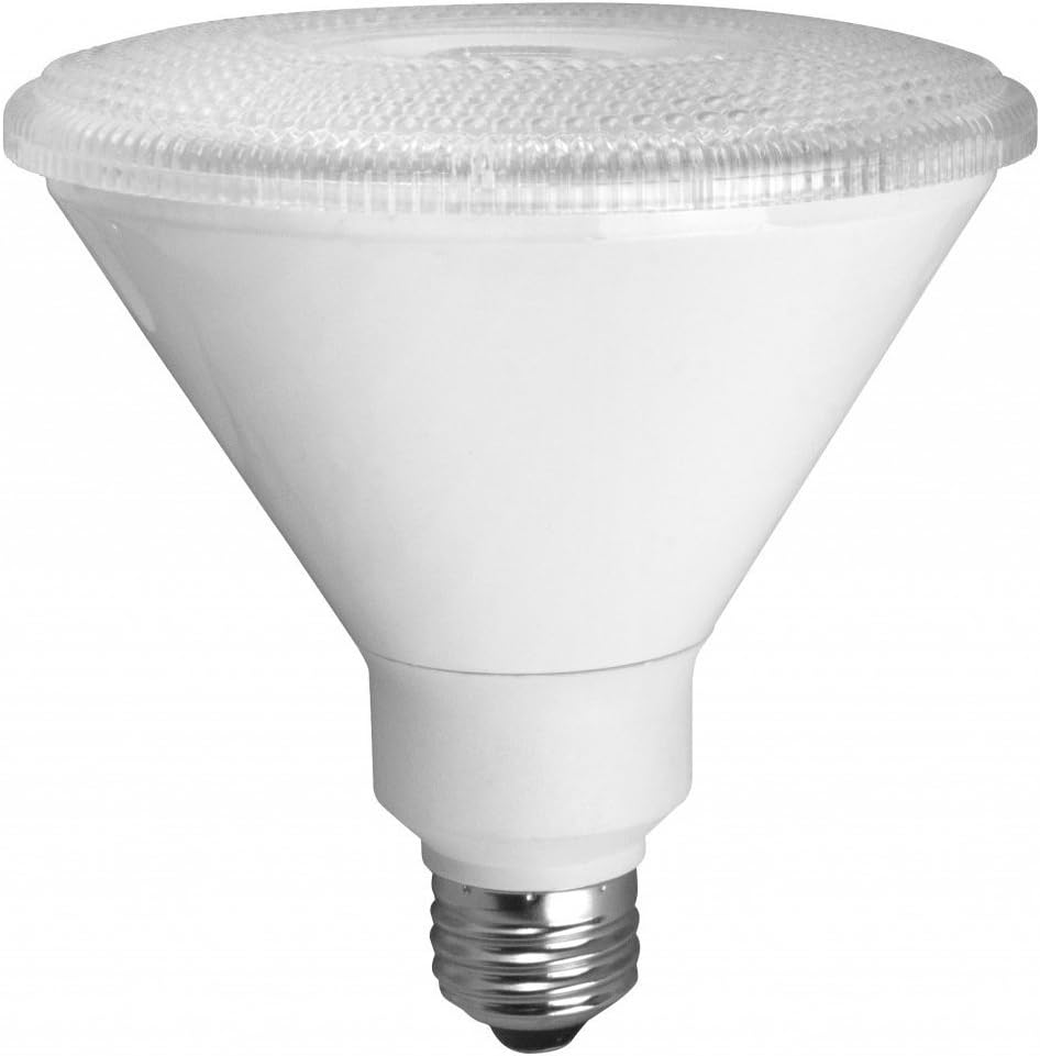 TCP LED17P38D41KFL PAR38 LED Bulb, E26, 17W (120W Equiv.) - Dimmable - 4100K - 1400 Lm.