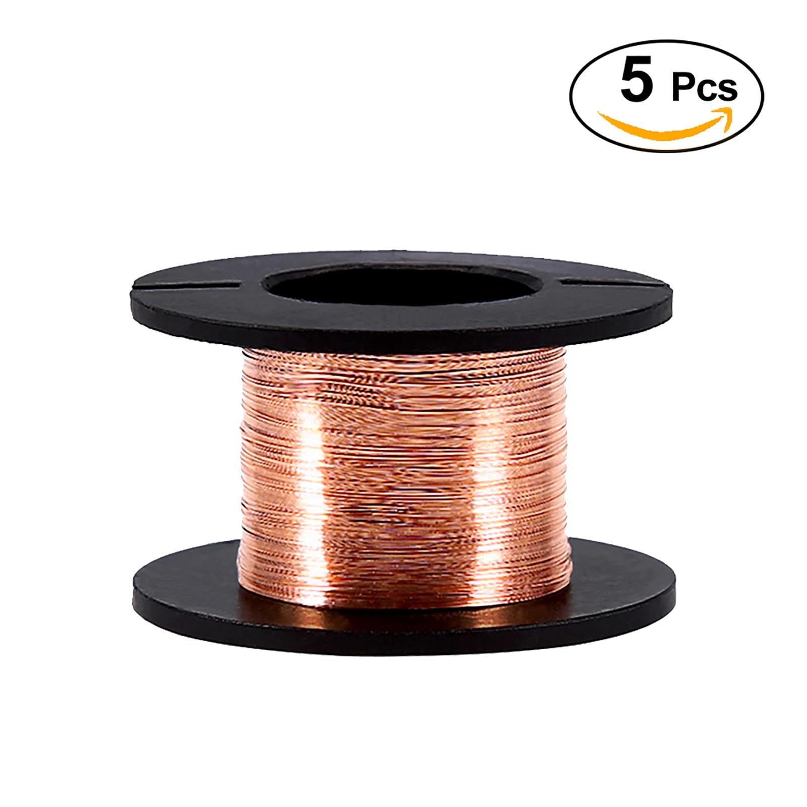 Fil Émaillé Cuivre 0.1 Mm Haute Conductivité - Lot 5 Pièces 12 M Pour Réparation Carte Mère & Électronique