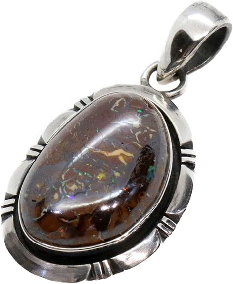 Amazon 一点物ボルダー オパール 小サイズ ペンダント フラワー 花 ネックレス opal オーストラリア原産 原石カット ネックレス 通販 Amazon 一点物ボルダー オパール 小サイズ ペンダント フラワー 花 ネックレス opal オーストラリア原産 原石カット ネックレス 通販