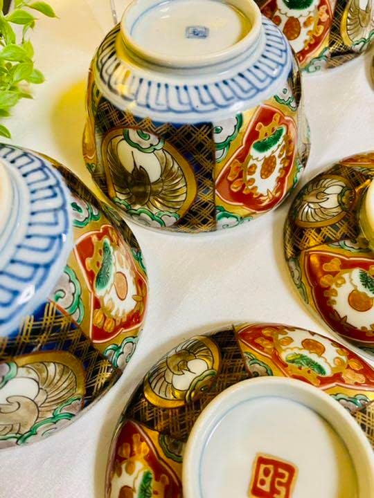 名工 中村六郎 窯変備前焼 茶碗 共箱 金重陶陽