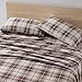 Eddie Bauer Mont Lake Plaid Flannel Sheet Set, Red, Queen