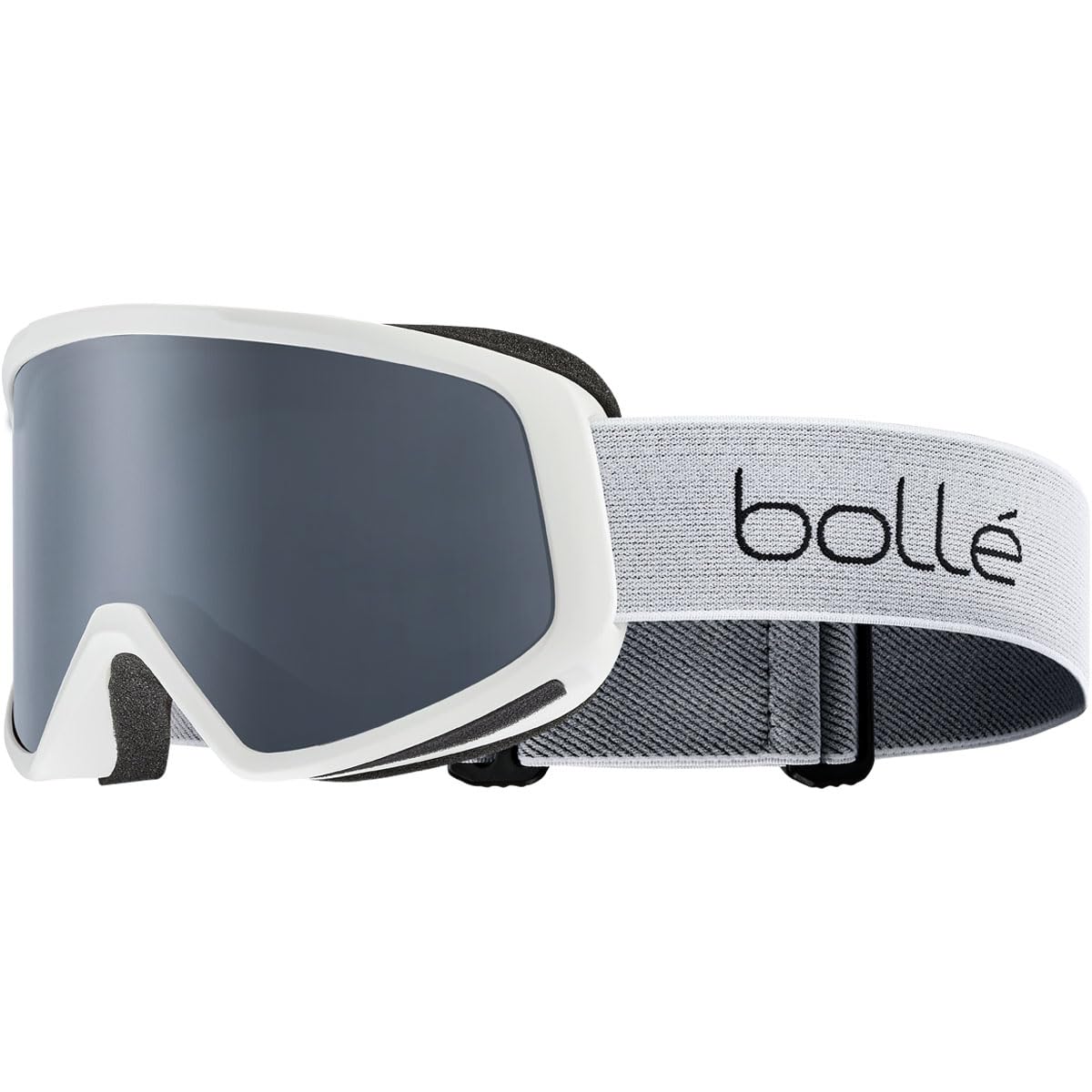 Bollé BEDROCK White Matte - Grey Cat 3 - Masques de ski - Taille M - Adulte