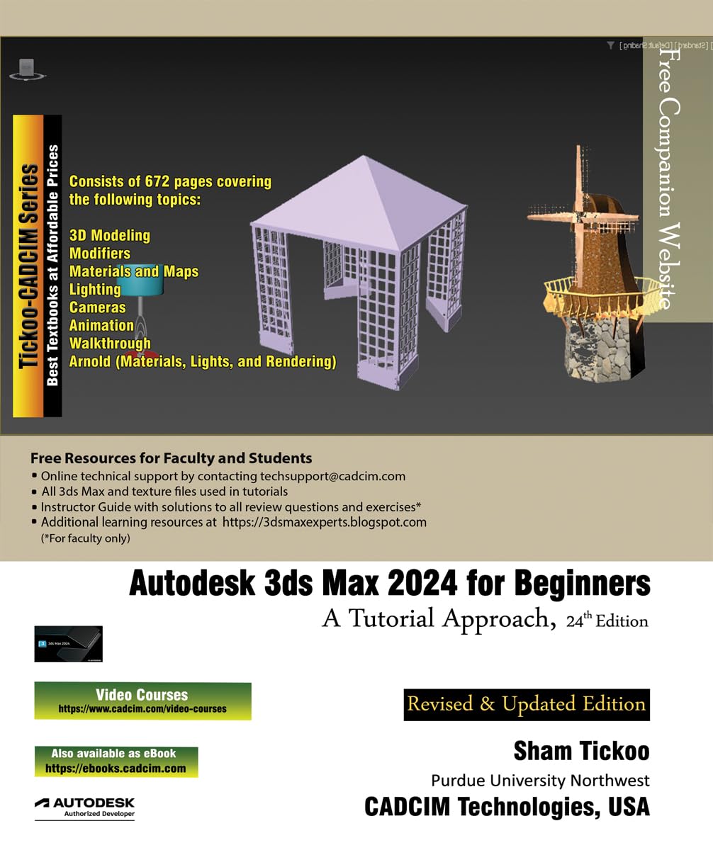 Apprendre Autodesk 3ds Max 2024 facilement avec ce manuel de cours pour débutant