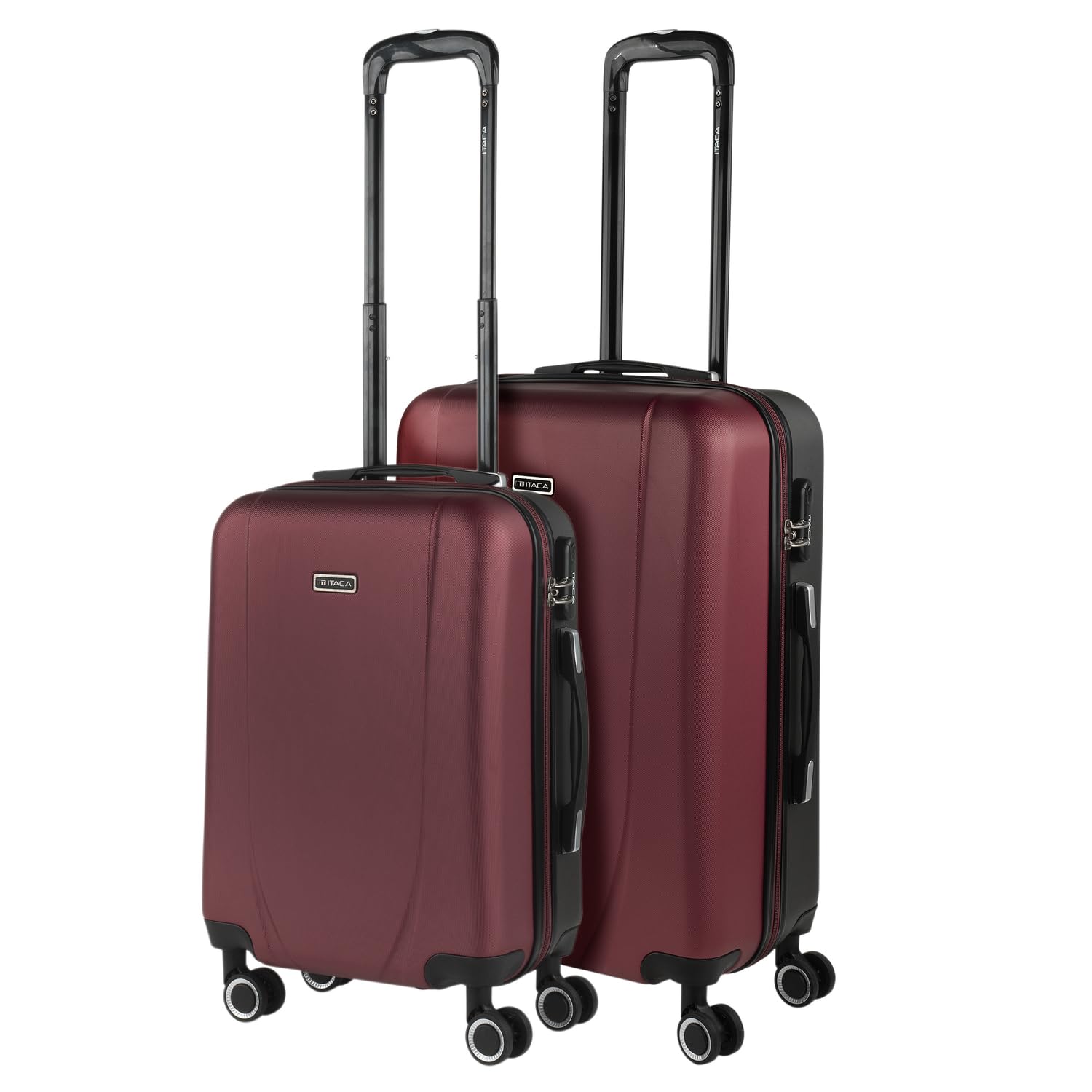 ITACA - Maleta de Cabina 55x40x20 - Maletas De Viaje Cabina Rígidas Trolley con 4 Ruedas Dobles para Avion Ligera Equipaje De Mano Candado de Combinación. Compatible Ryanair, Verde Menta — view 67