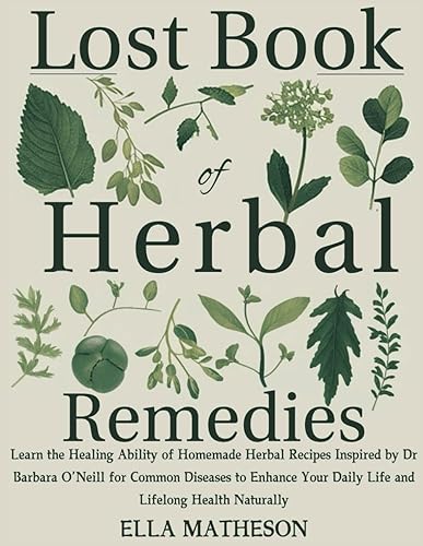Lost Book of Herbal Remedies: Learn the Healing Ability of Homemade Herbal Recipes Inspired by Dr Barbara O'Neill for Common Diseases to Enhance Your Daily Life and Lifelong Health Naturally