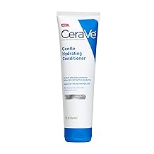 Condicionador hidratante suave CeraVe, condicionador de cabelo com ceramidas, niacinamida e &aacute;cido hialur&ocirc;nico, sem sulfato e seguro para cores, condicionador hidratante para todos os tipos de cabelo e couro cabeludo