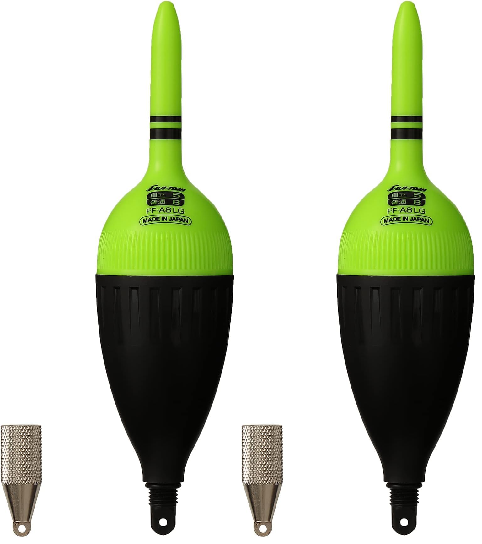 Amazon | 冨士灯器(Fuji-Toki) 電気ウキ FF-A8LG 超高輝度緑色LED 適合