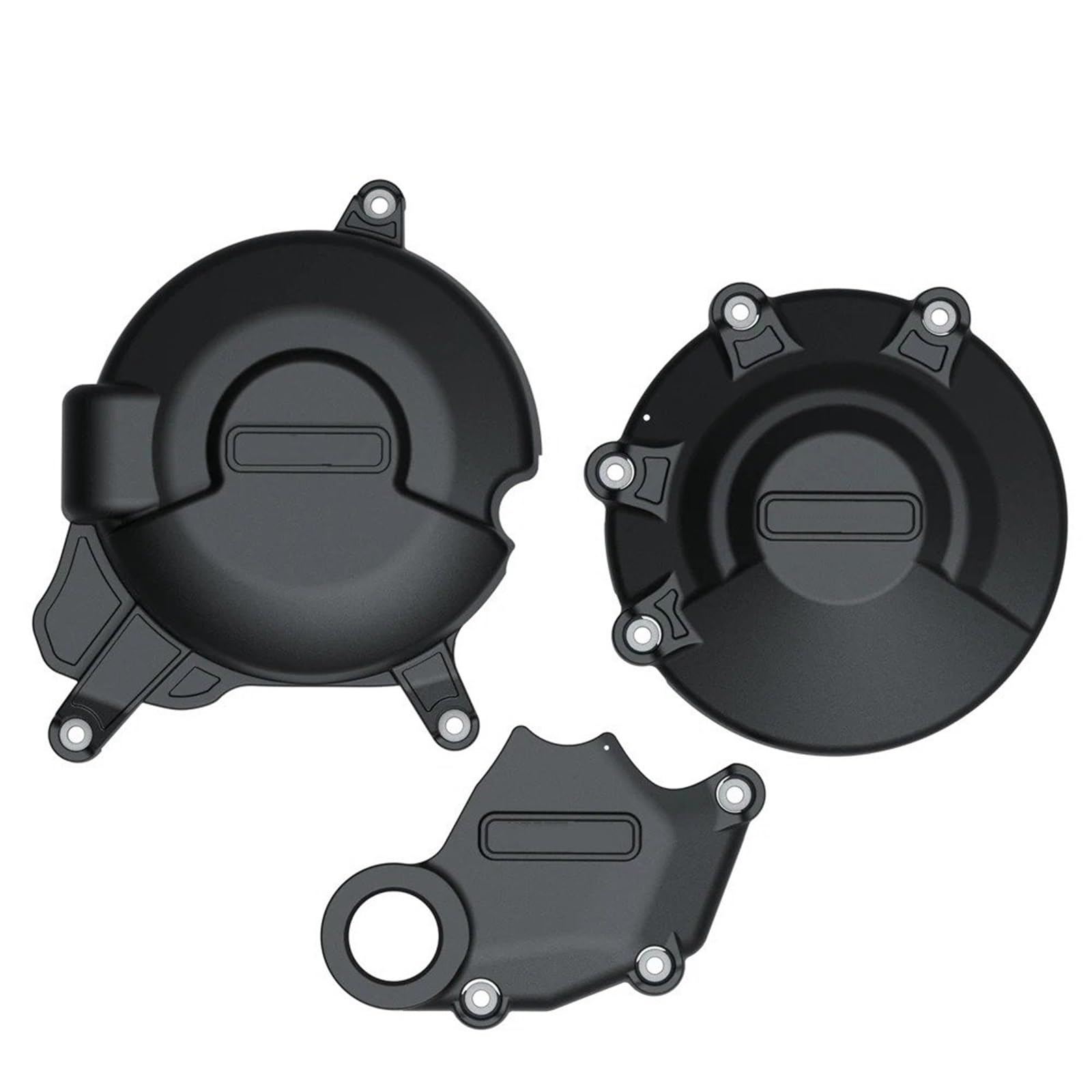 Piastra Paramotore Per Ducati Per Monster 696 796 1100 2008-2015 Copertura Di Protezione Del Motore 695 795 Protezione Del Carter Del Motore Della Motocicletta Paramotore(1 Set-CF)