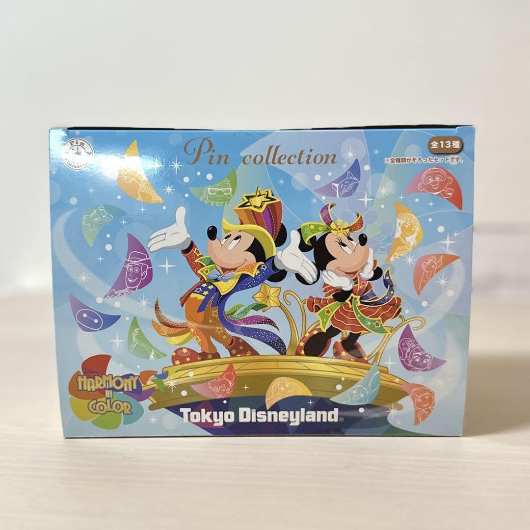 ディズニーランド　ハーモニーインカラー　ピンバッジ全13種 Amazon | 40周年 ハーモニーインカラー ピンバッジ 全13種セット