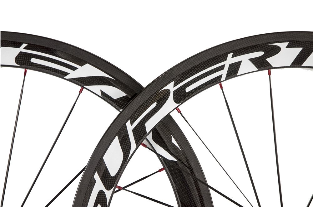 UCI認証 Superteam ディスク用 東レT700カーボンホイールセット Amazon