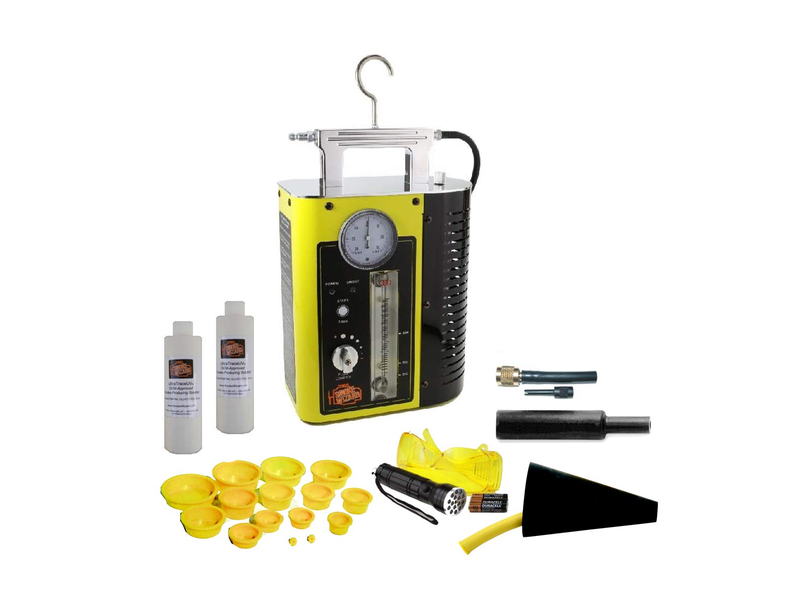 CPS Products GLD40-Yellow Smoke Wizard Diagnostic Smoke Machine, with OEM-Approved Diagnostic Smoke 
