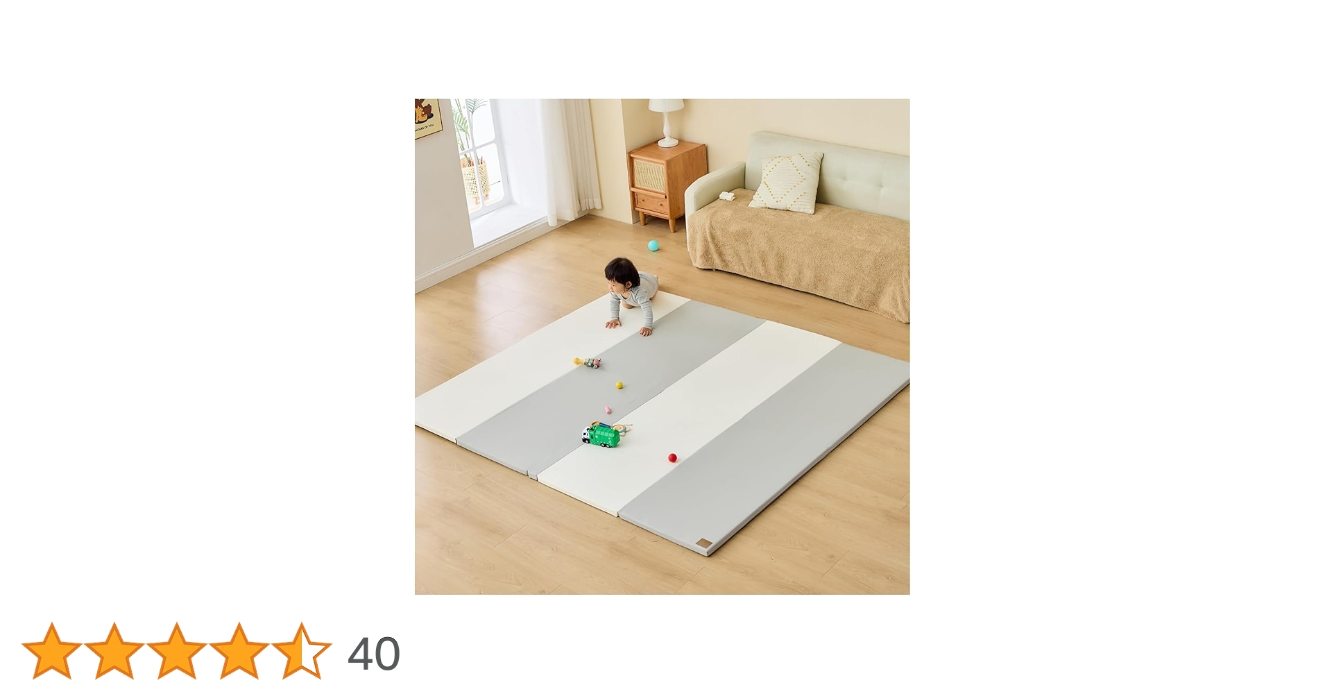 Amazon.co.jp: GU MODE プレイマット ベビーマット 抗菌 ベビー