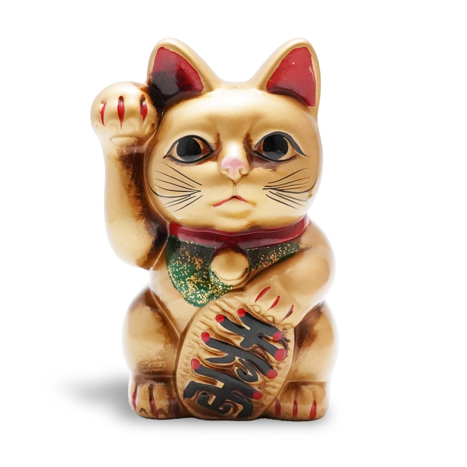 Amazon.com: Seto-yaki Maneki Neko Piggy Bank, 6.3 inches, Hand