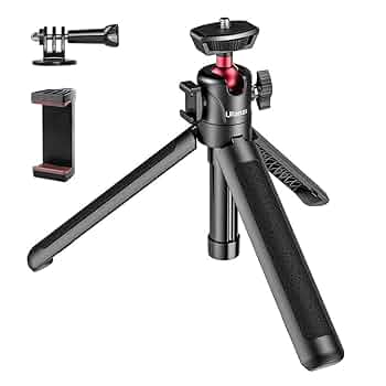 ❣️匿名配送❣️自撮り棒 スマホスタンド 小型 三脚 Amazon | Ulanzi MT-16 カメラ三脚 ＋スマホクリップ付き 自撮り