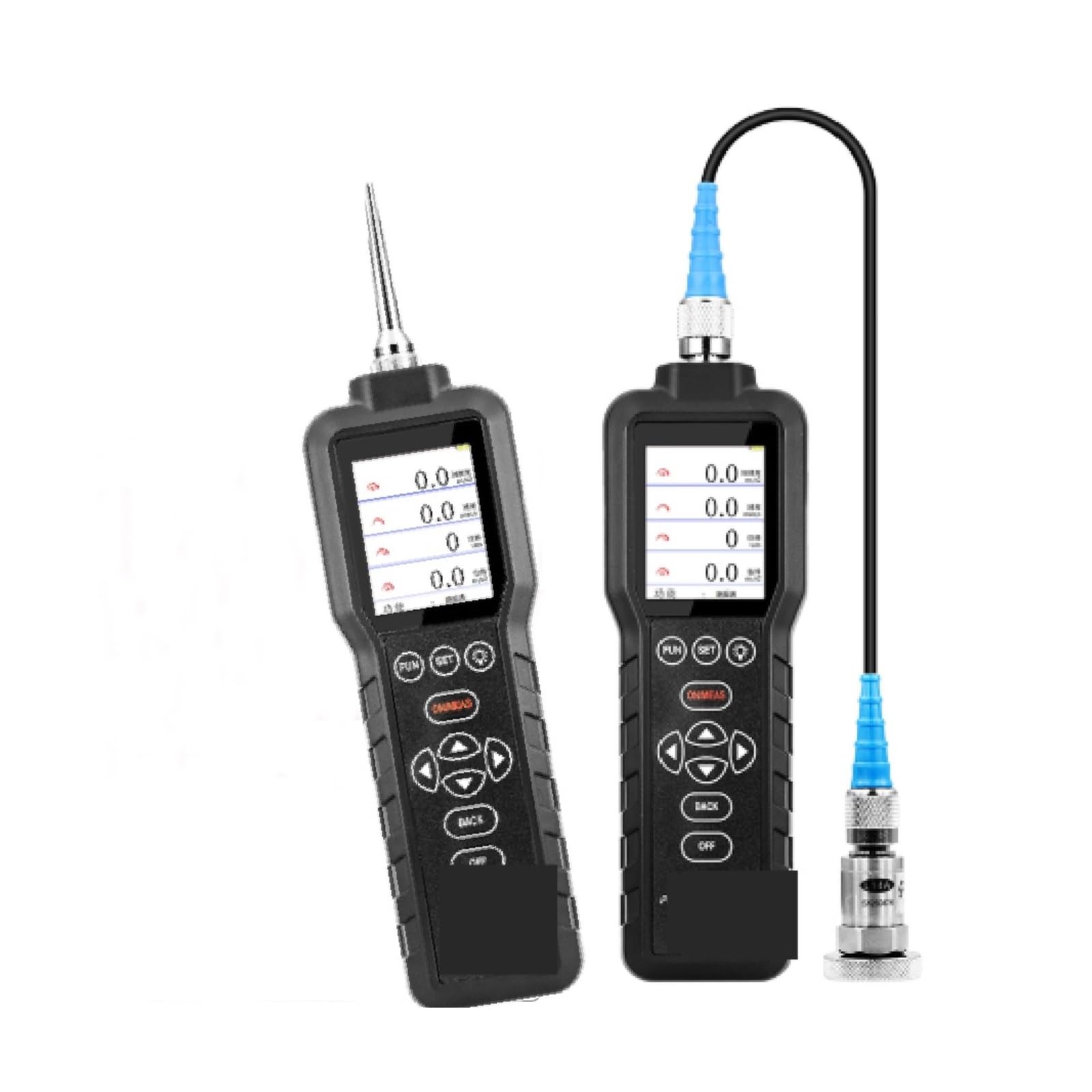 Misuratore di vibrazioni, Schermo a colori TFT dei tester di spostamento della velocità del misuratore vibrazioni 65D 65E Digital 0.1~199.9m/s²,per Casa, Lavoro(65E)