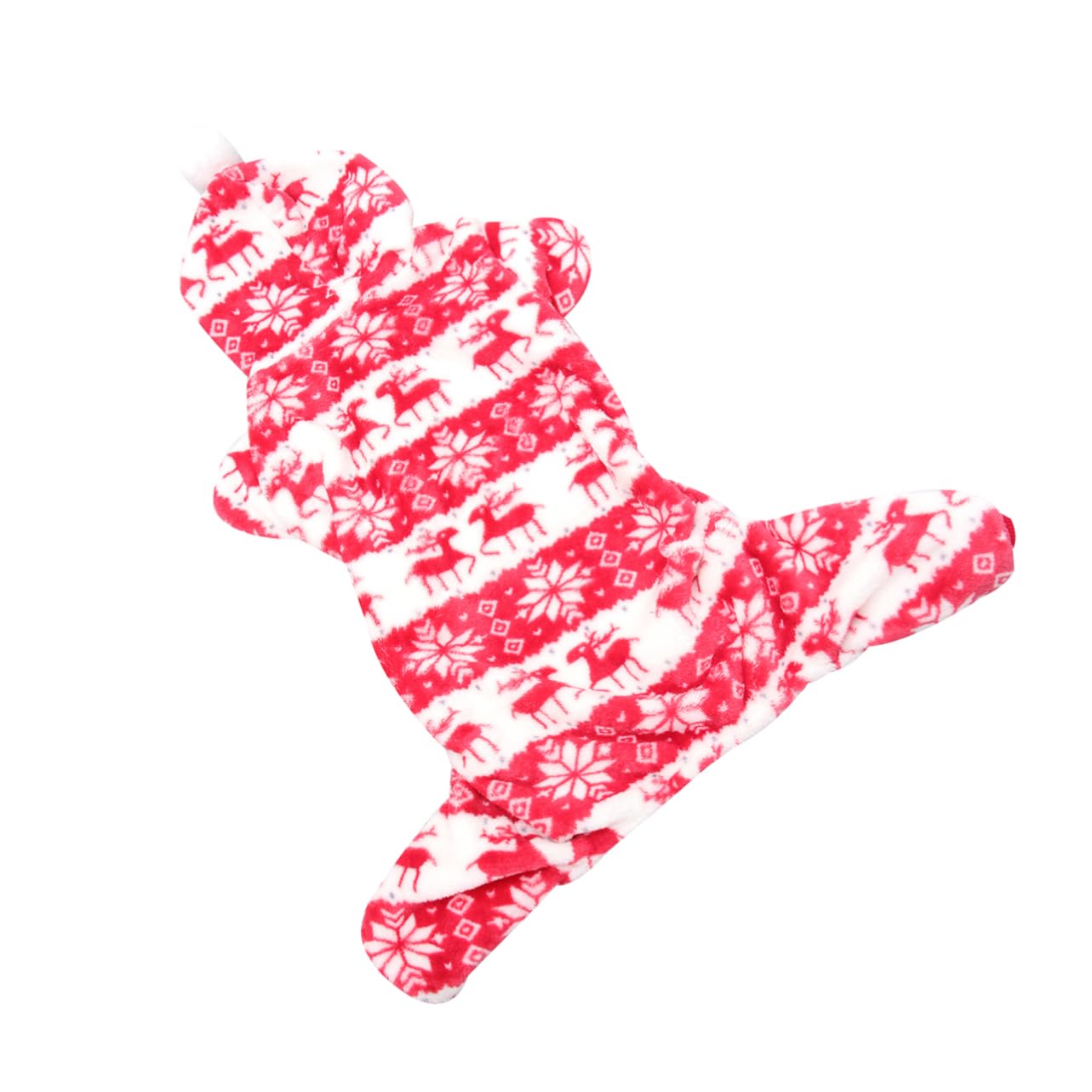 HMJGDHX 3 Pezzi Elegante Costume Invernale per Cani Caldo Natale a Quattro Zampe Vestiti per Cani Costume da Festa per Animali Domestici XS