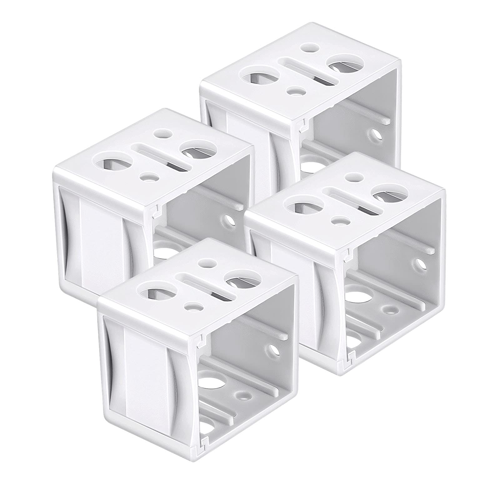 Buy Blind Brackets 1 Inch White Plastic Profile Box Mounting