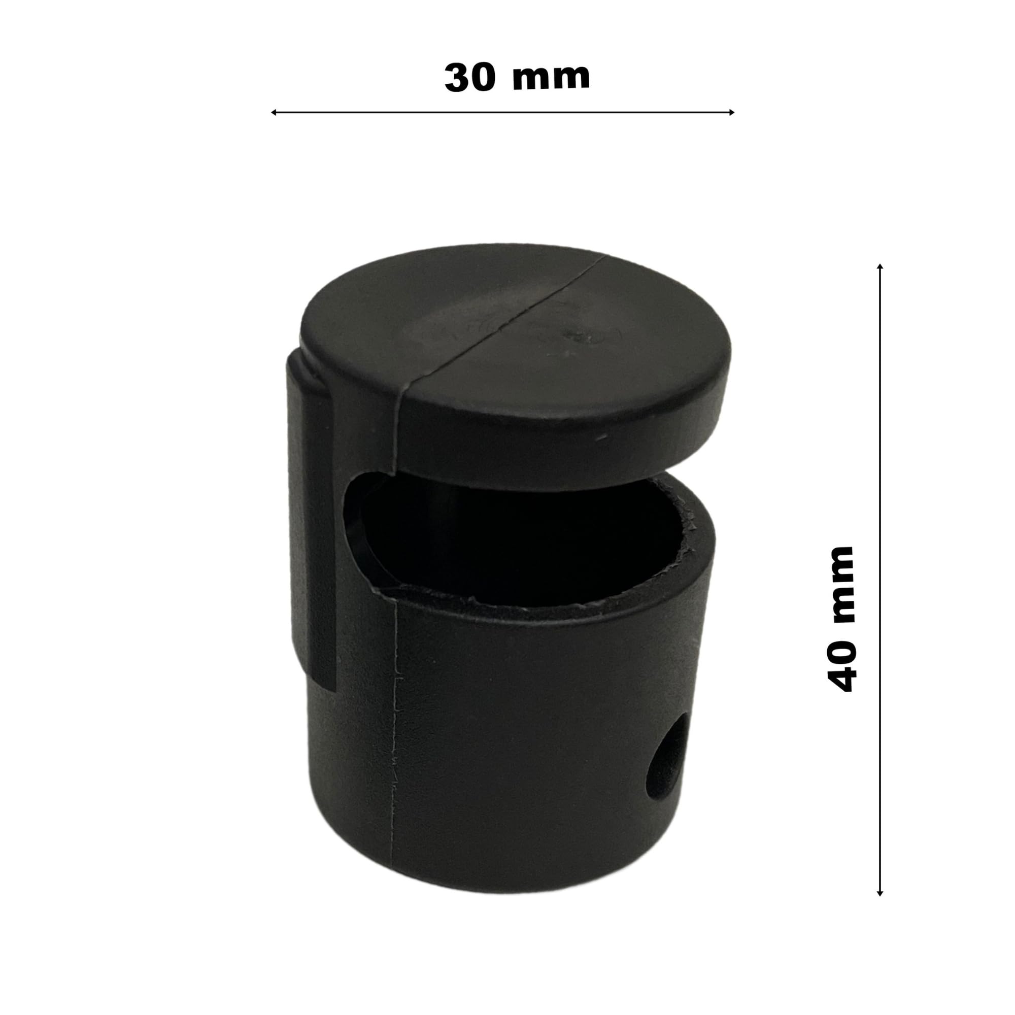 Embouts De Poteau Embout De Trampoline Résistant Aux UV Étanche Plastique Capuchons pour Poteaux Jusqu'à 25 mm Anneau De Filet 9 mm Noir Parent