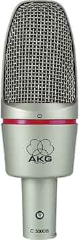 Amazon | AKGコンデンサー型 マイクロホン C3000B | コンデンサ | 楽器