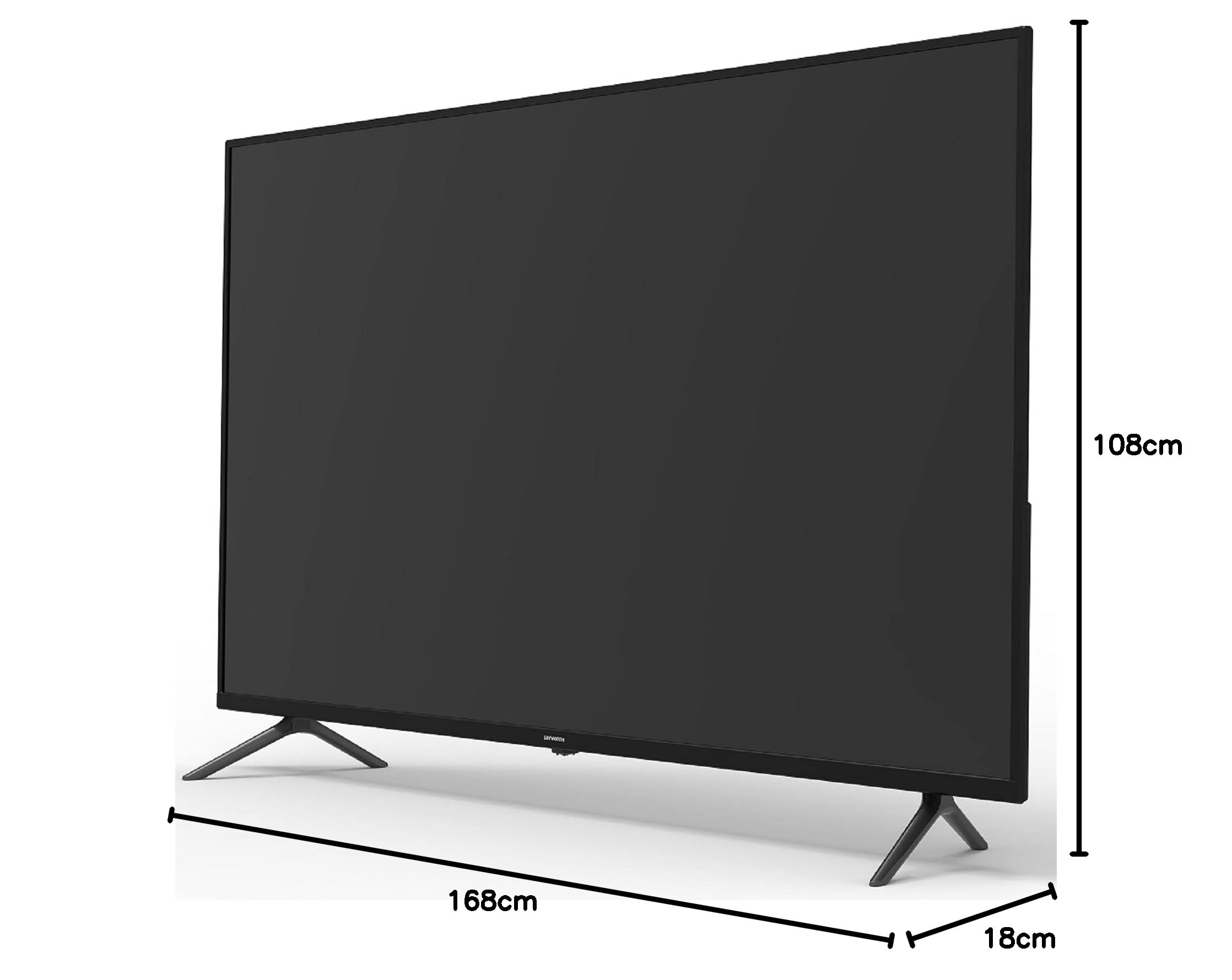 Skyworth 70 Inch TV 4K UHD TV Full Android 10 TV Google Assistant