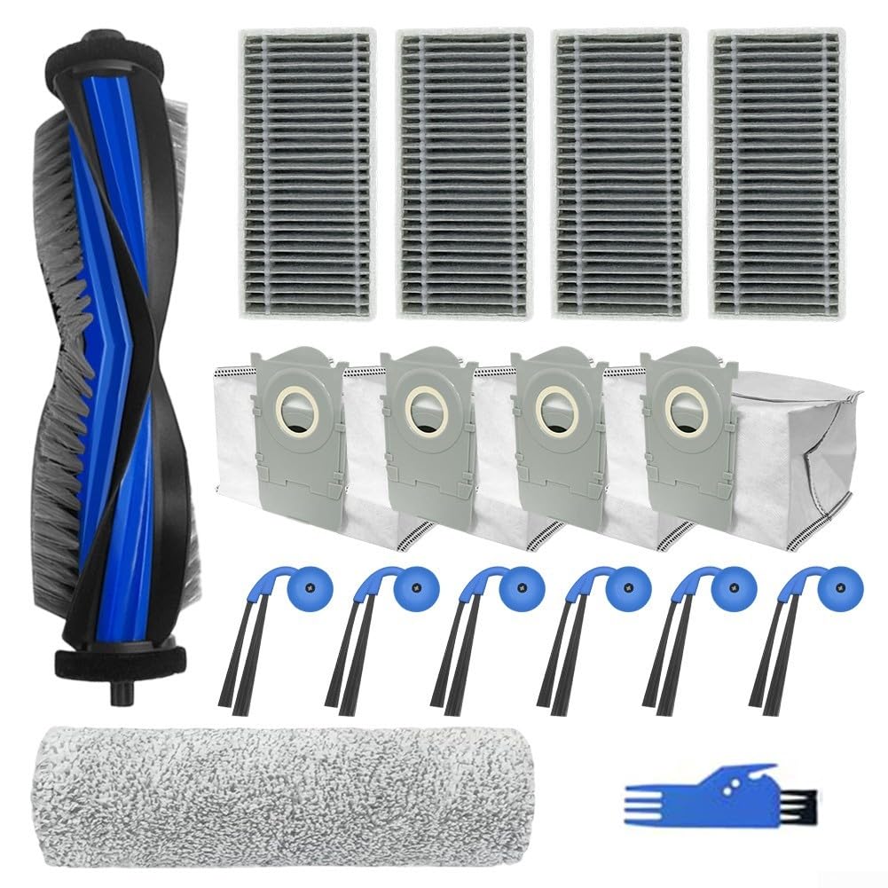 Ecovacs Kit d'accessoires de rechange 100% originaux pour aspirateur Deebot X9 Pro Omni/X9 Pro - Compatible avec les mod