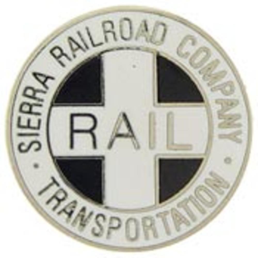 Sierra Pacific Railroad Pin 1"