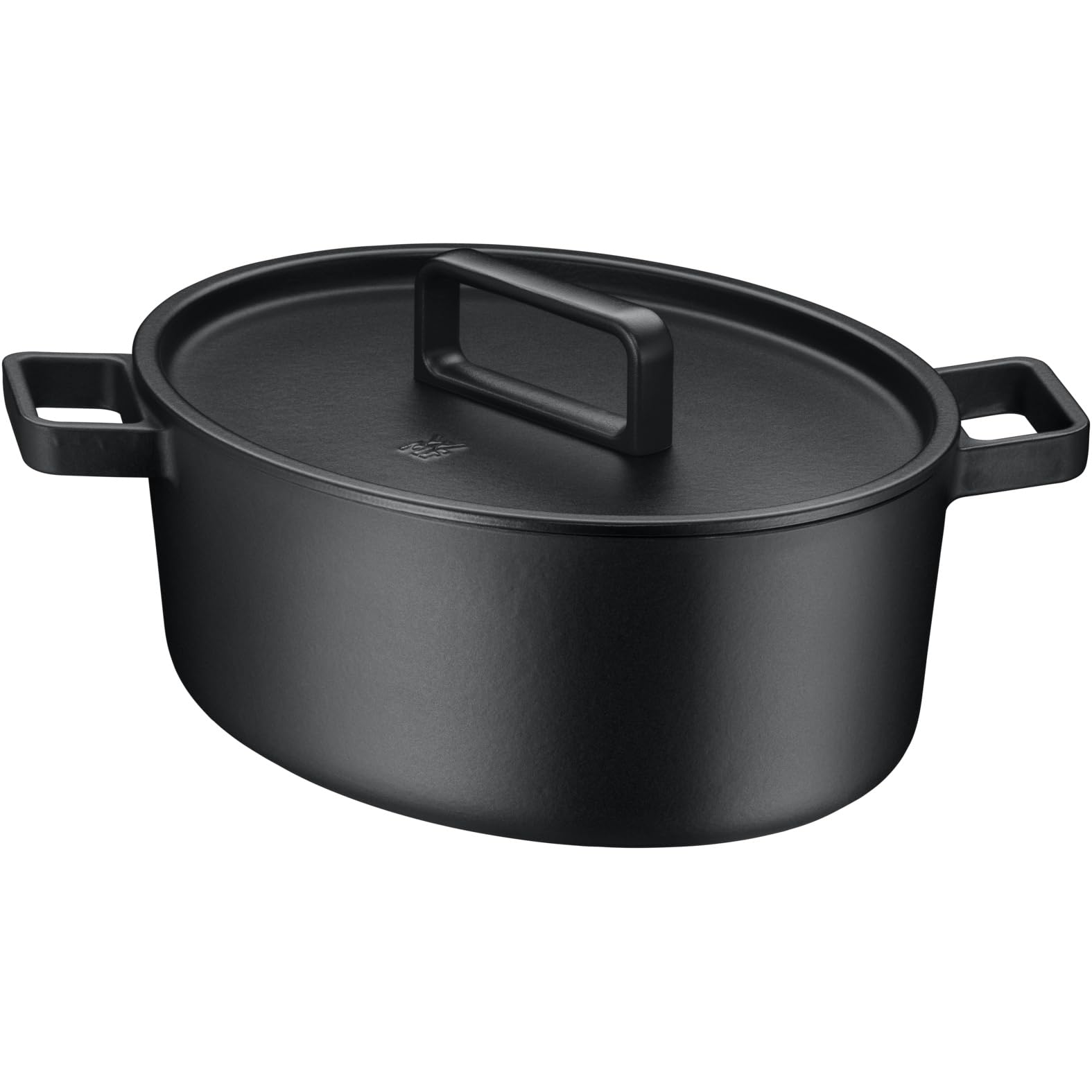Bräter Oval Flavour Schwarz 33x26cm