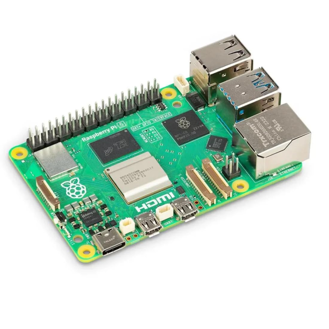 Official Raspberry Pi 5 Model B 1GB RAM | 2.4GHz Quad-Core Cortex-A76 CPU, VideoCore VII GPU, Dual 4K HDMI Output, High-Speed SBC for DIY Projects, Embedded Systems, Industrial & IoT Applications-image-35