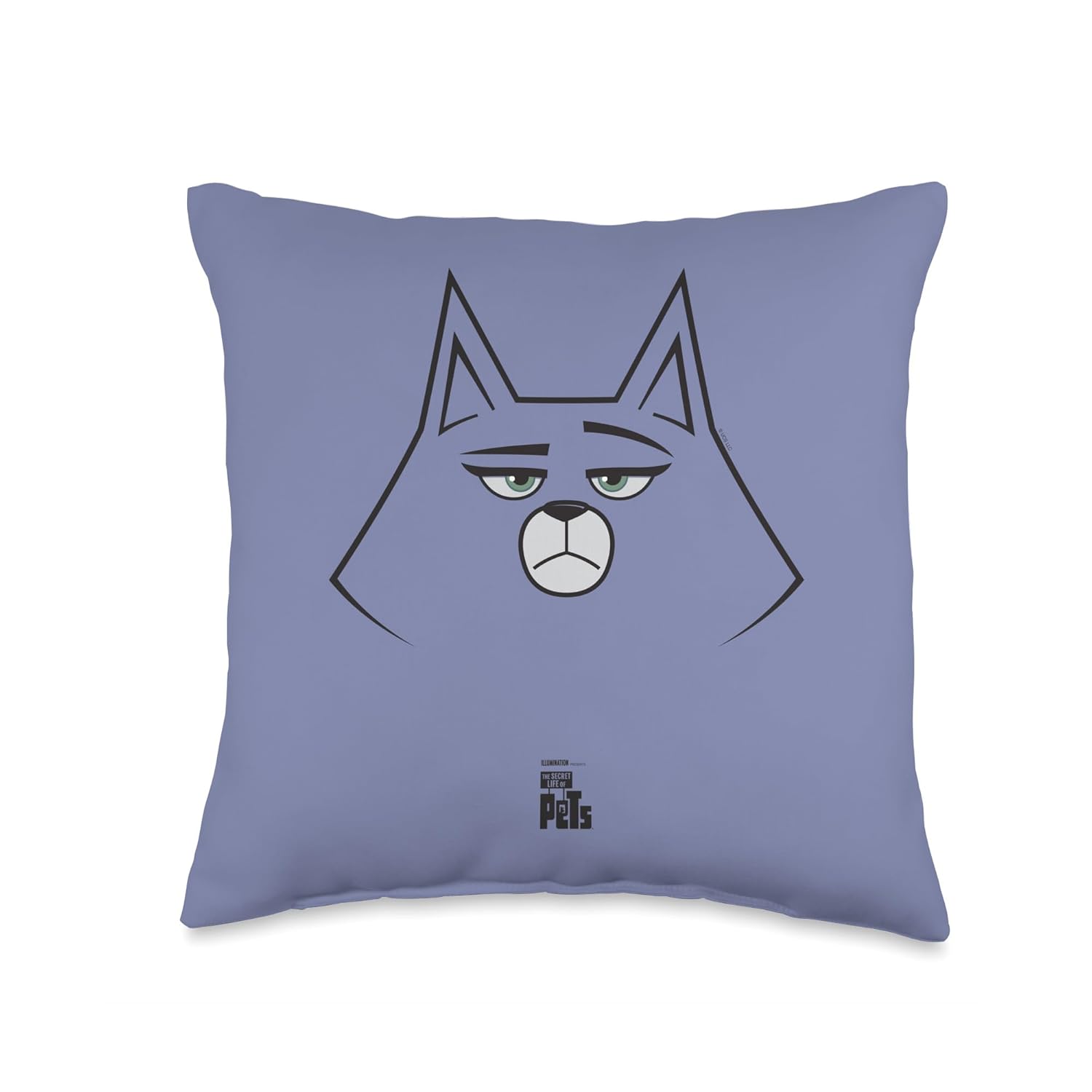 The Secret Life of Pets Chloe Big Face Throw Pillow