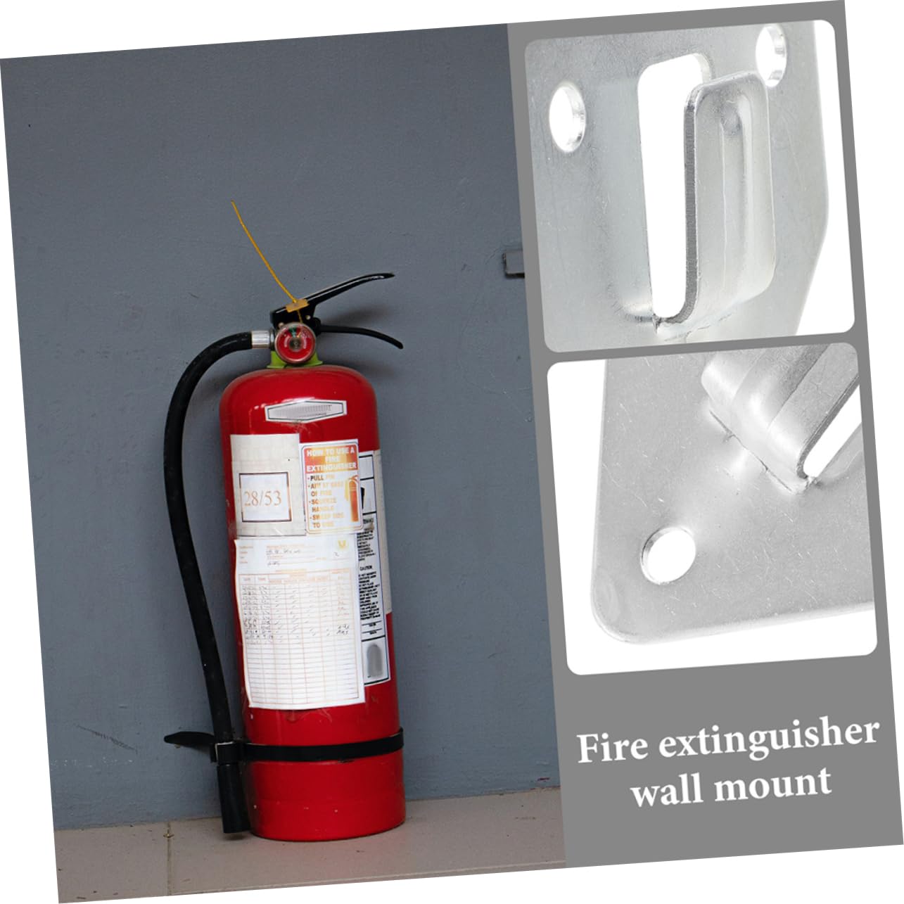 SHINEOFI 2 Series Gancho Para Extintor De Incendios Polvo Para Extintor De Incendios Soporte Para Extintor De Incendios Soporte Para Extintor De Incendios Soportes Para Acampar 12 piezas*2
