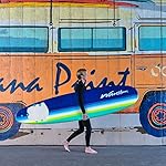 WAVESTORM 8ft Premium Classic Longboard Surfboard - Image 2