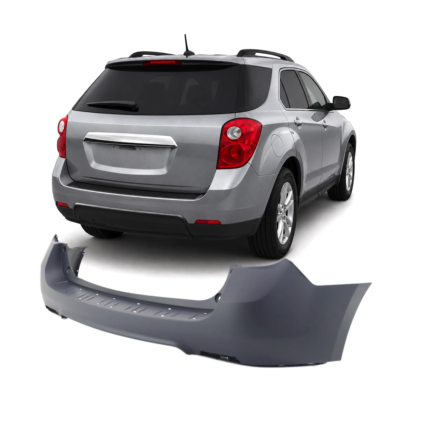 FitParts Compatible with Chevrolet Equinox 2010–2015 Rear Bumper Cover