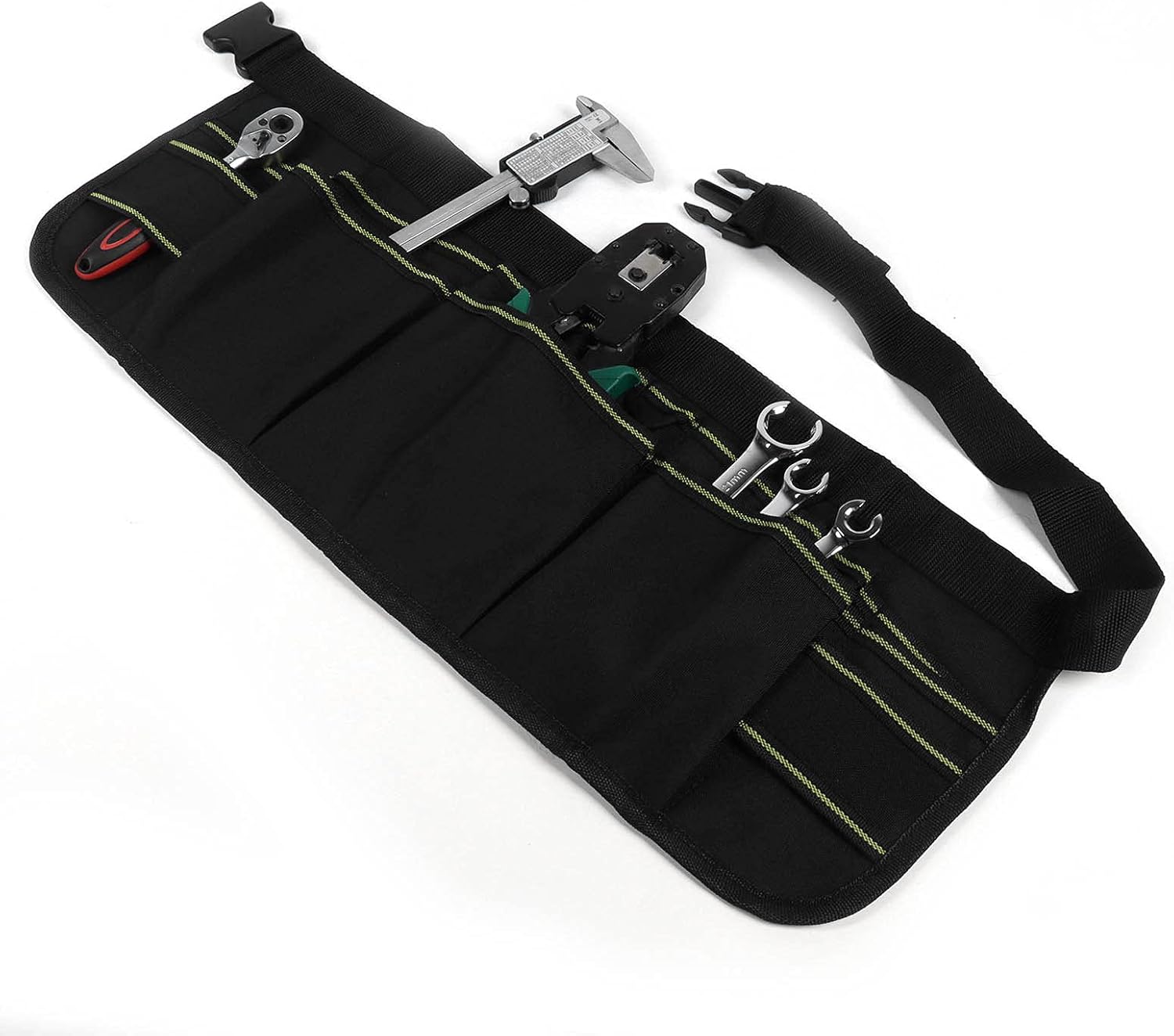 ツールベルトバッグ、ツールポーチベルト大容量修理工ツールベルト耐引裂性900DPU布電気技師技術者自動車整備士エンジニア用