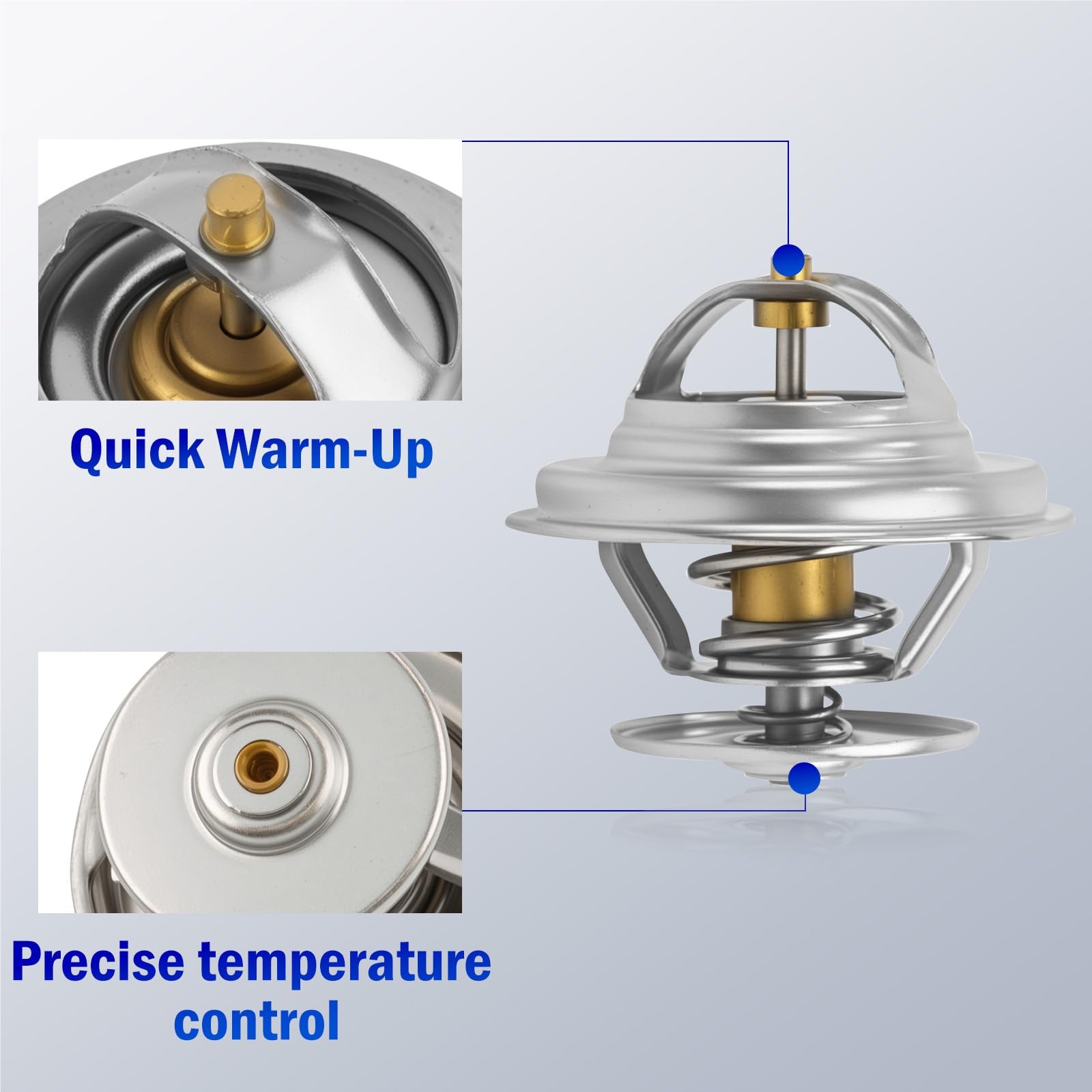 Alloggiamento termostato Compatibile con Mercedes-Benz E320 W210